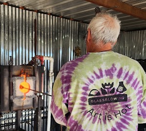 Fredericksburg Glassblowing & Purple Shack Makers Gallery @ Enchanted Fredericksburg Ranch place picture